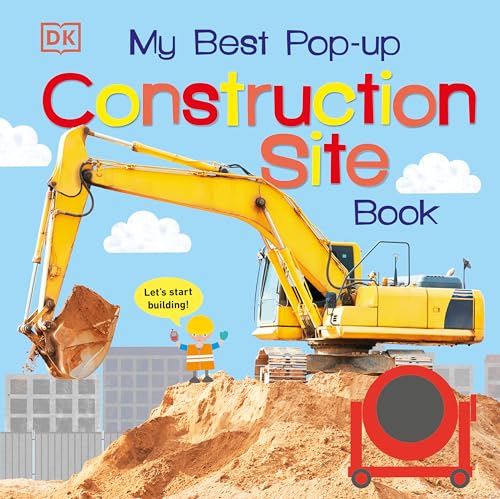 My Best Pop-up Construction Site Book Let's Start Building [Board book]