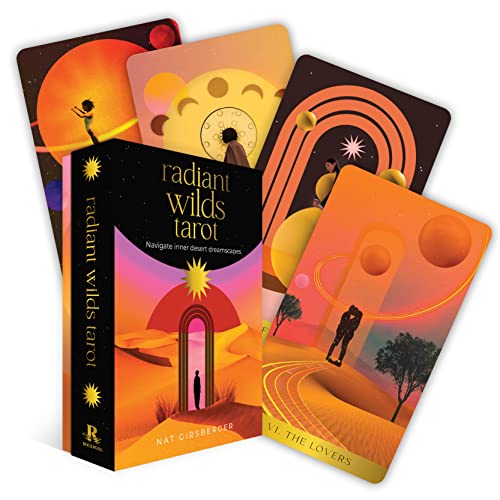 Radiant Wilds Tarot Navigate Inner Desert Dreamscapes (78 Full-Color Cards and  [Cards]