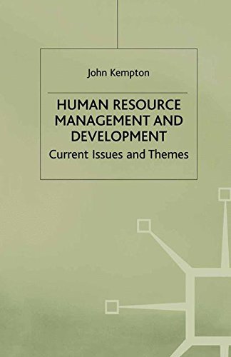 Human Resource Management and Development Current Issues and Themes [Paperback]