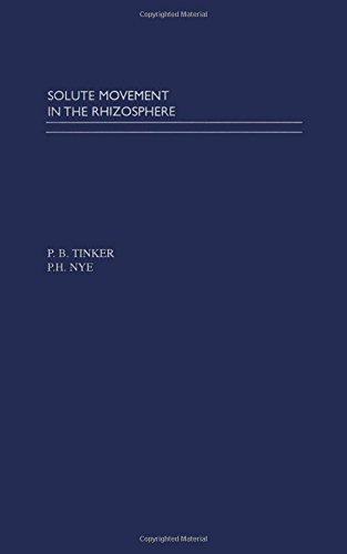 Solute Movement in the Rhizosphere [Hardcover]