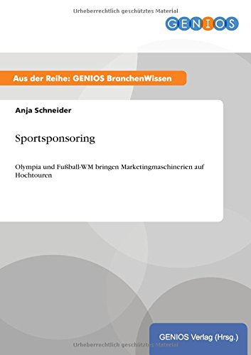 Sportsponsoring (german Edition) [Paperback]