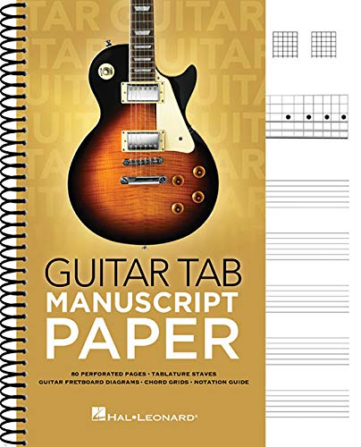 Guitar Tab Manuscript Paper [Spiral bound]