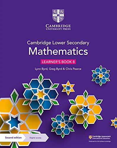 Cambridge Lower Secondary Mathematics Learner's Book 8 with Digital Access (1 Ye [Mixed media product]