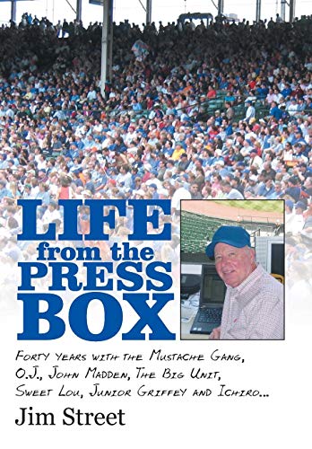 Life From The Press Box Life From The Press Box Forty Years With The Mustache  [Hardcover]