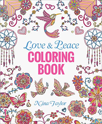 Love &amp Peace Coloring Book [Paperback]