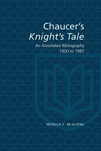 Chaucer's Knight's Tale [Paperback]