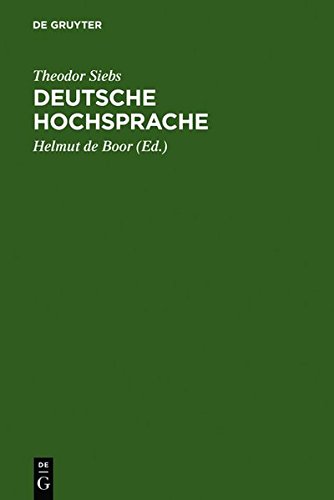 Deutsche Hochsprache [Hardcover]