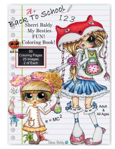 Sherri Baldy My Besties Back To School Coloring Book [Paperback]
