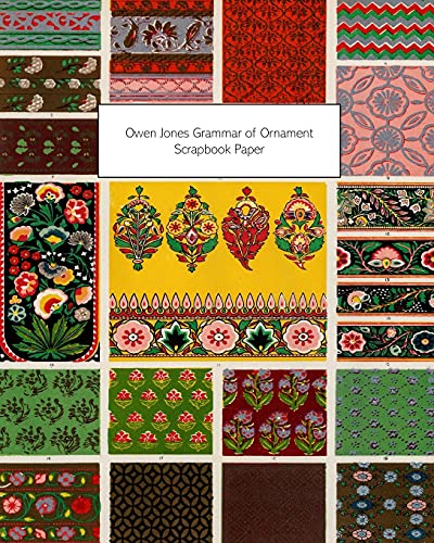 Owen Jones Grammar Of Ornament Scrapbook Paper