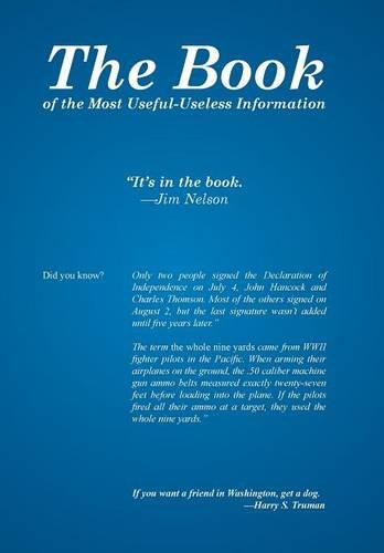 The Book Of The Most Useful-Useless Information [Hardcover]