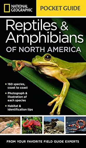 National Geographic Pocket Guide to Reptiles and Amphibians of North America [Paperback]