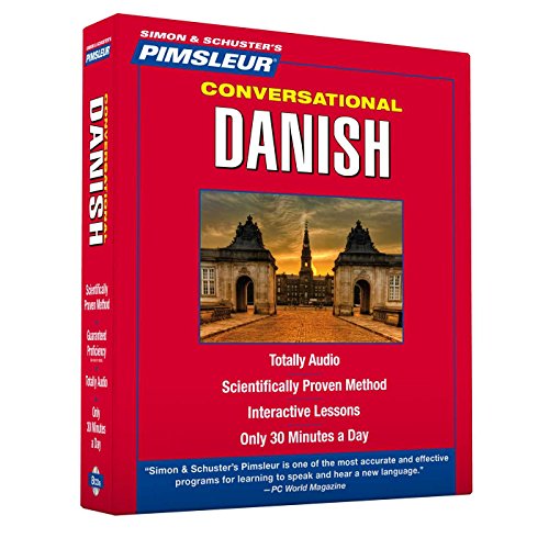 Pimsleur Danish Conversational Course - Level 1 Lessons 1-16 CD Learn to Speak  [CD-Audio]