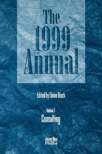 The 1999 Annual, Volume 2 Consulting [Paperback]