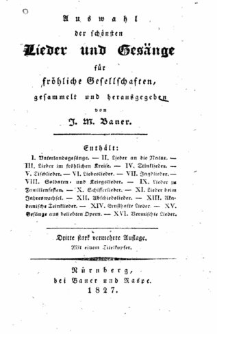 Auswahl Der Schnsten Lieder Und Gesnge (german Edition) [Paperback]