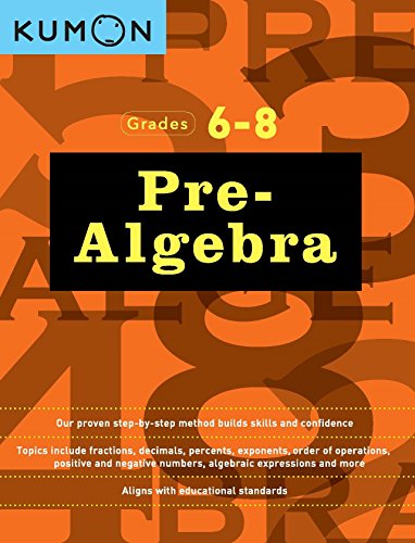 Pre-Algebra Grades 6-8 [Paperback]