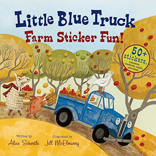Little Blue Truck Farm Sticker Fun [Paperback]