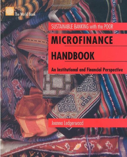 Microfinance Handbook An Institutional and Financial Perspective [Paperback]