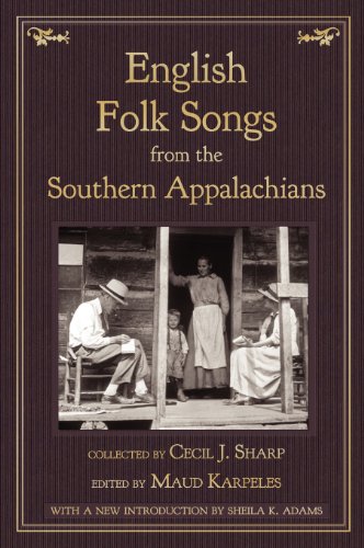 English Folk Songs From The Southern Appalachians, Vol 1 [Hardcover]