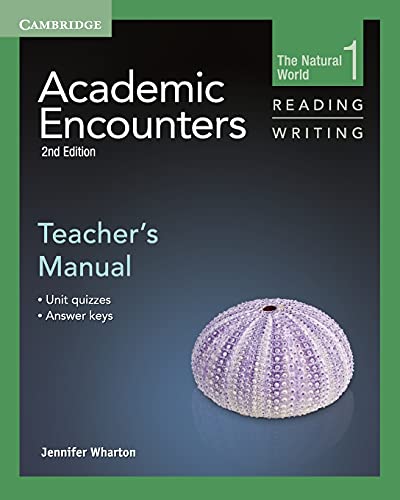 Academic Encounters Level 1 Teacher's Manual Reading and Writing The Natural Wo [Paperback]