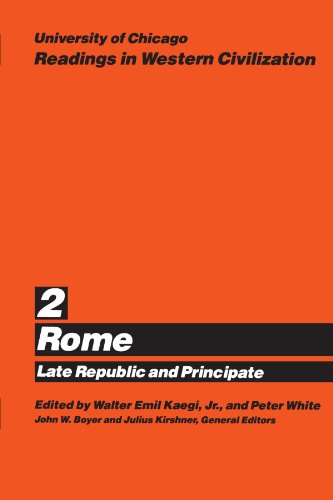 University of Chicago Readings in Western Civilization, Volume 2 Rome Late Rep [Paperback]