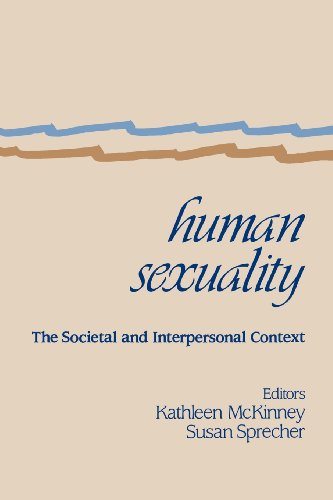 Human Sexuality The Societal And Interpersonal Context [Paperback]