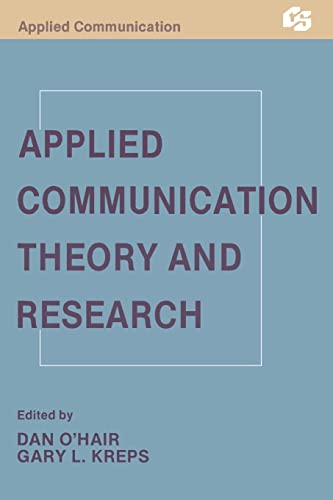 Applied Communication Theory and Research [Paperback]