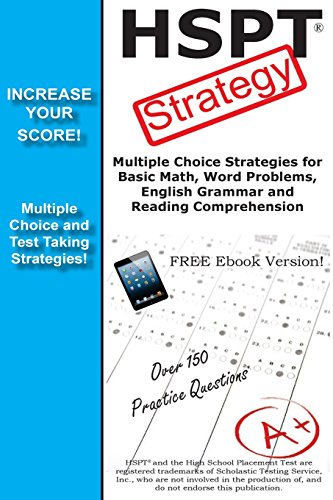 Hspt Strategy Winning Multiple Choice Strategies For The Hspt Test [Paperback]