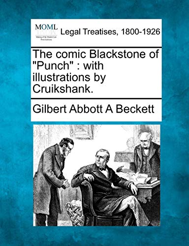 comic Blackstone of Punch  with illustrations by Cruikshank [Paperback]
