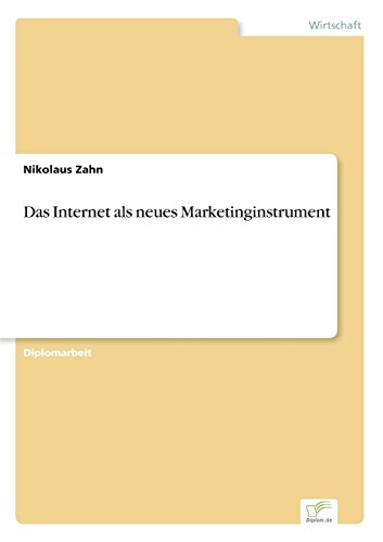 Internet Als Neues Marketinginstrument [Paperback]