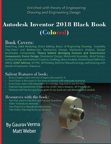 Autodesk Inventor 2018 Black Book (Colored) [Paperback]