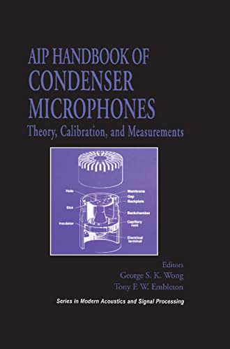 AIP Handbook of Condenser Microphones Theory, Calibration and Measurements [Hardcover]