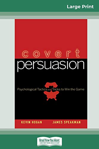 Covert Persuasion (16pt Large Print Edition) [Paperback]