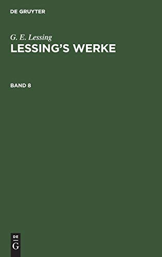 [Werke] Lessings Werke  Bd. 8 [Hardcover]