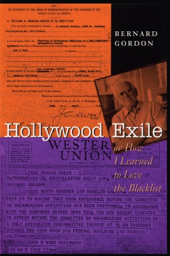 Hollywood Exile, or How I Learned to Love the Blacklist [Paperback]