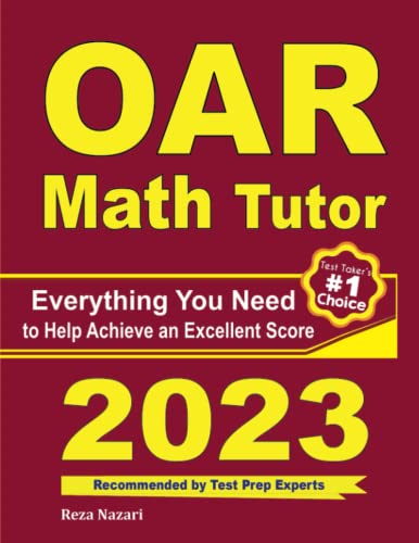 OAR Math Tutor  Everything You Need to Help Achieve an Excellent Score [Paperback]