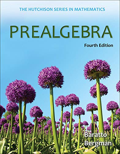 Prealgebra [Paperback]