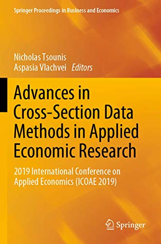 Advances in Cross-Section Data Methods in Applied Economic Research 2019 Intern [Paperback]