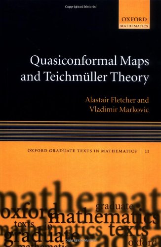 Quasiconformal Maps and Teichm}}ller Theory [Hardcover]