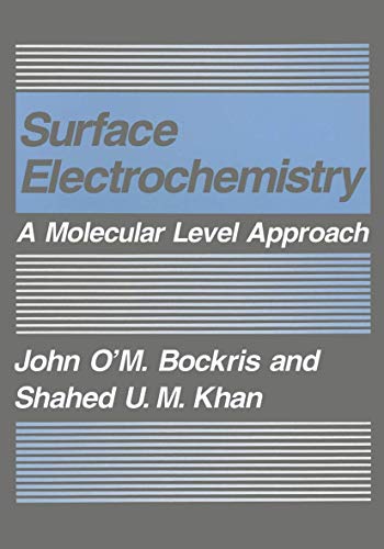 Surface Electrochemistry A Molecular Level Approach [Hardcover]