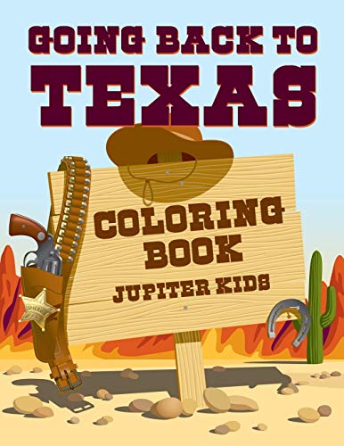 Going Back to Texas Coloring Book [Paperback]