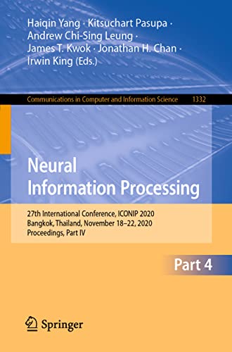 Neural Information Processing 27th International Conference, ICONIP 2020, Bangk [Paperback]