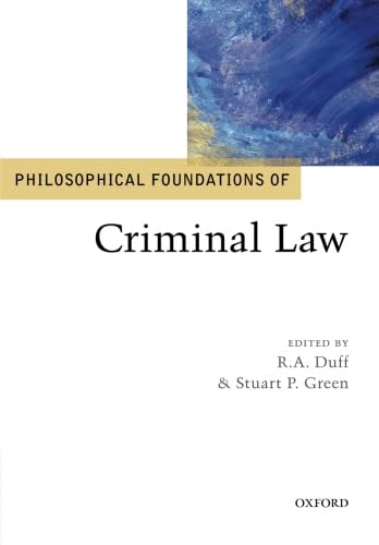 Philosophical Foundations of Criminal Law [Paperback]