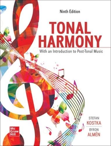 Workbook for Tonal Harmony [Paperback]
