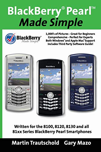 Blackberry Pearl Made Simple [Paperback]