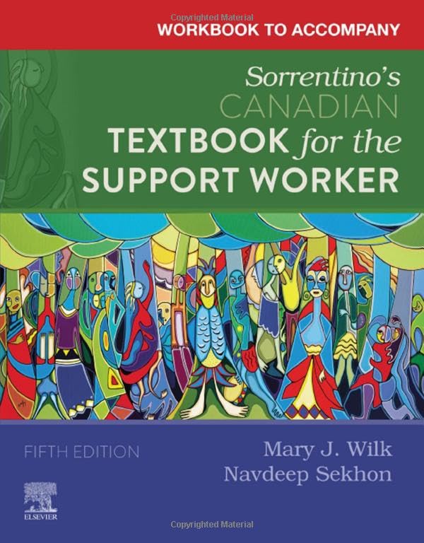 Workbook to Accompany Sorrentino's Canadian Textbook for the Support Worker [Paperback]
