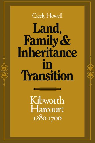 Land, Family and Inheritance in Transition Kibworth Harcourt 12801700 [Paperback]
