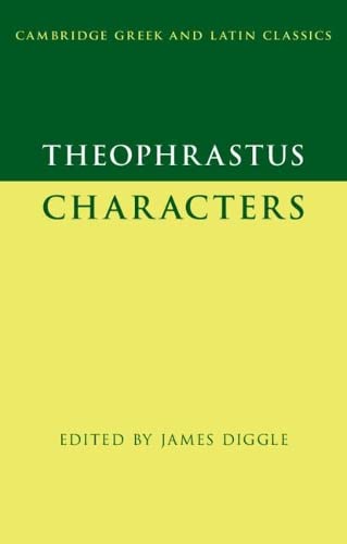 Theophrastus Characters [Hardcover]