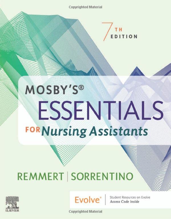 Mosby's Essentials for Nursing Assistants [Paperback]