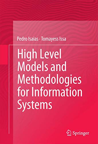High Level Models and Methodologies for Information Systems [Hardcover]