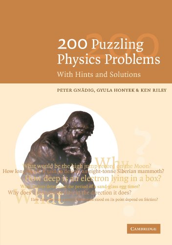 200 Puzzling Physics Problems With Hints and Solutions [Paperback]
